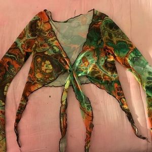 Earthy Mesh Top🌱
# earthy # Boho # fairy